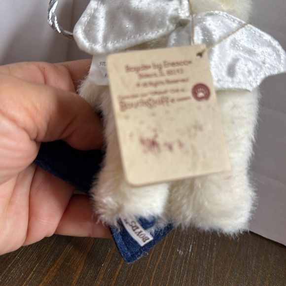 Boyds bear angel with wings by Enesco 5.5” thinkin of ya series NWT - Picture 7 of 7